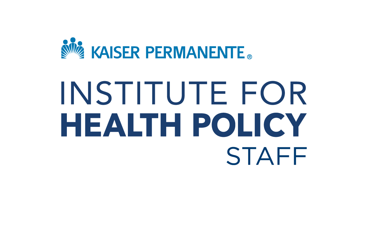 Kaiser Permanente Institute for Health Policy Staff