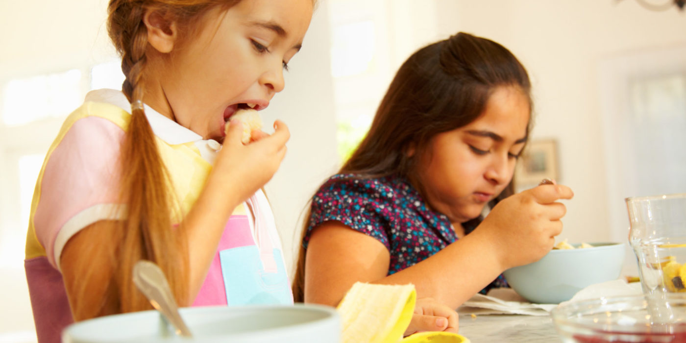 Children Eating