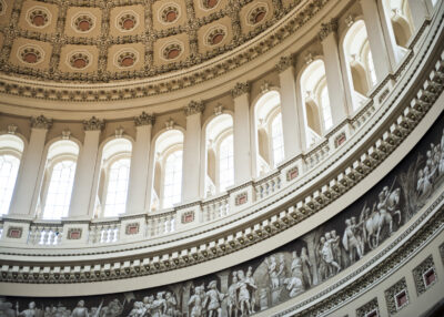 The US Capitol Dome, Interior, Washington DC